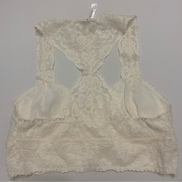 Intimately Free People Lace No Wire Racerback Unlined Bralette - Picture 3 of 4